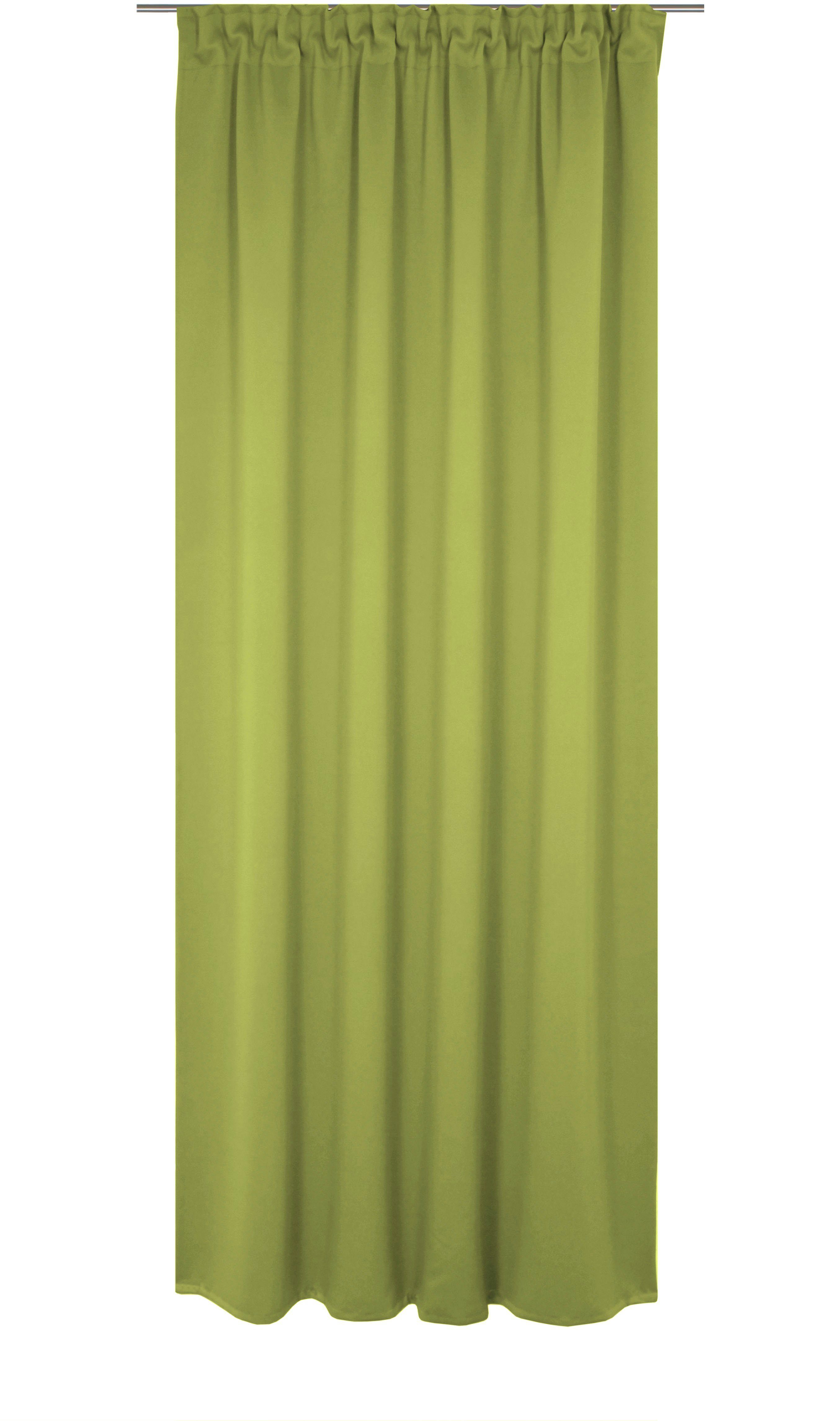 Multifunktionsband Maß Wirth, blickdicht, (1 St), nach Vorhang grün Newbury,