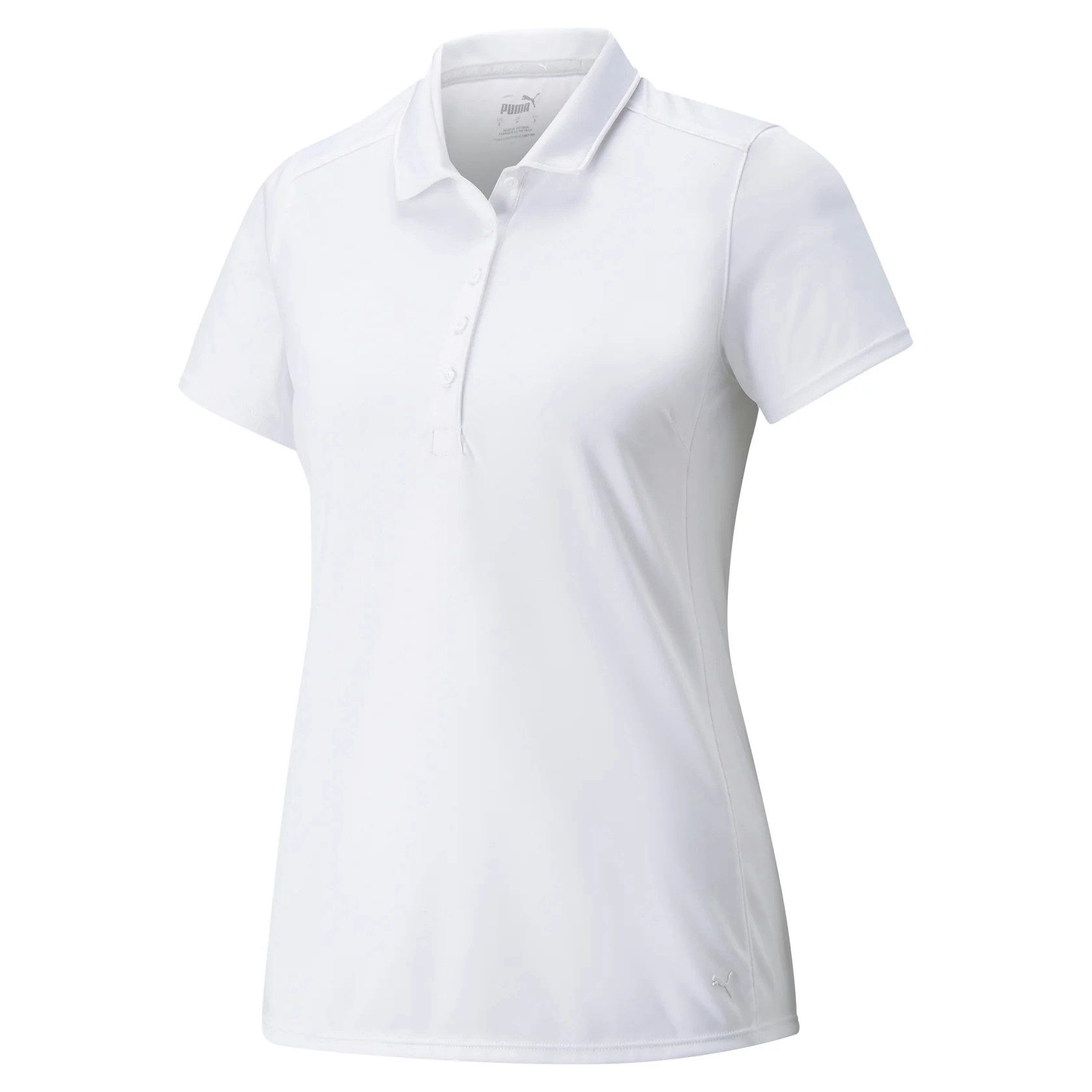 PUMA Poloshirt Puma Golf Polo Gamer Weiß Damen