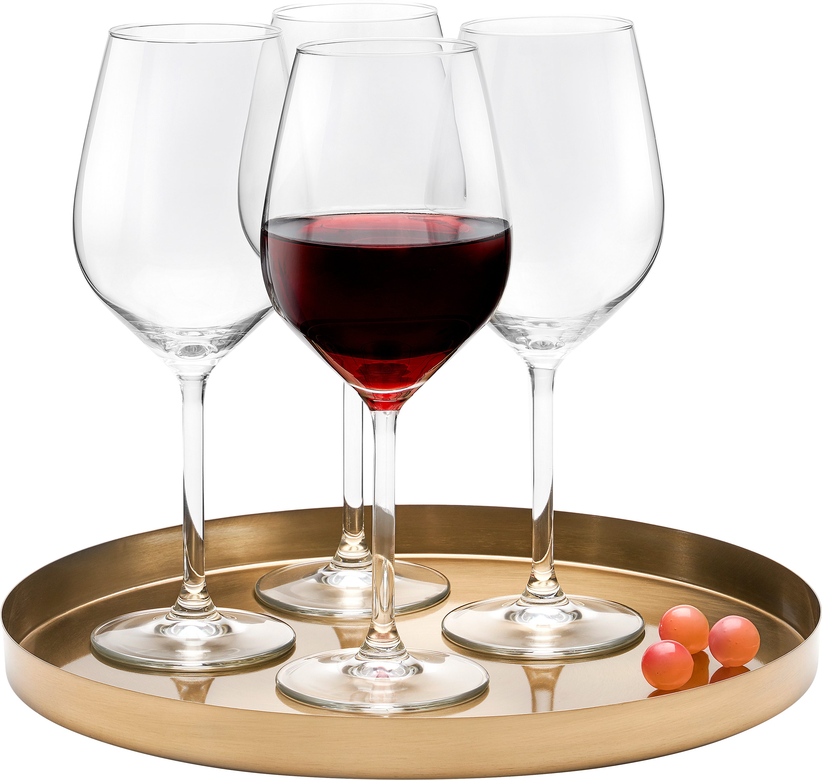 van Well Weinglas Ida, 4-tlg., Glas, spülmaschinengeeignet, 50 cl, 4-teilig