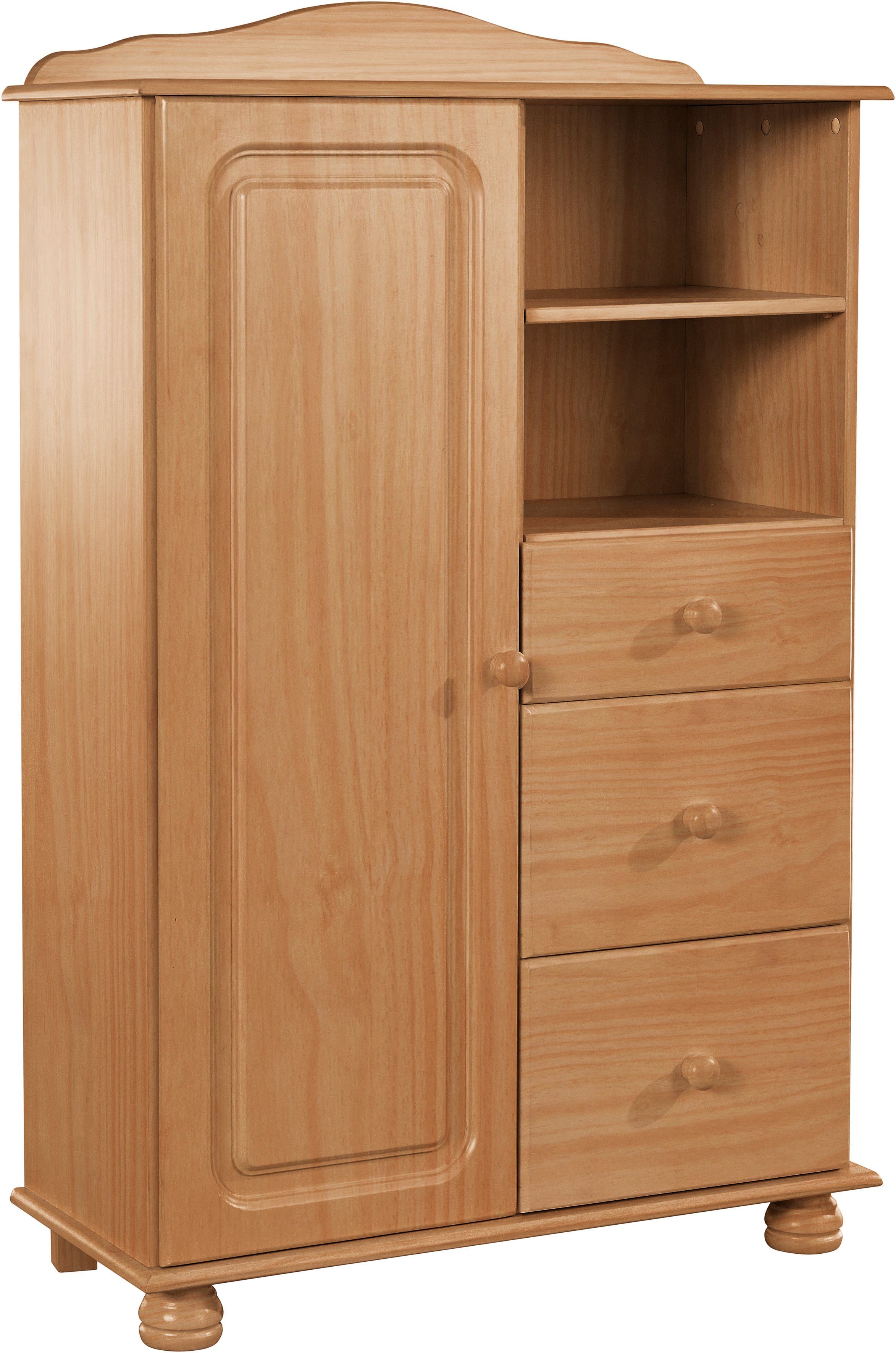 OTTO home Highboard Mette, Stauraumschrank mit 3 Schubladen und verstellbaren Einlegeböden