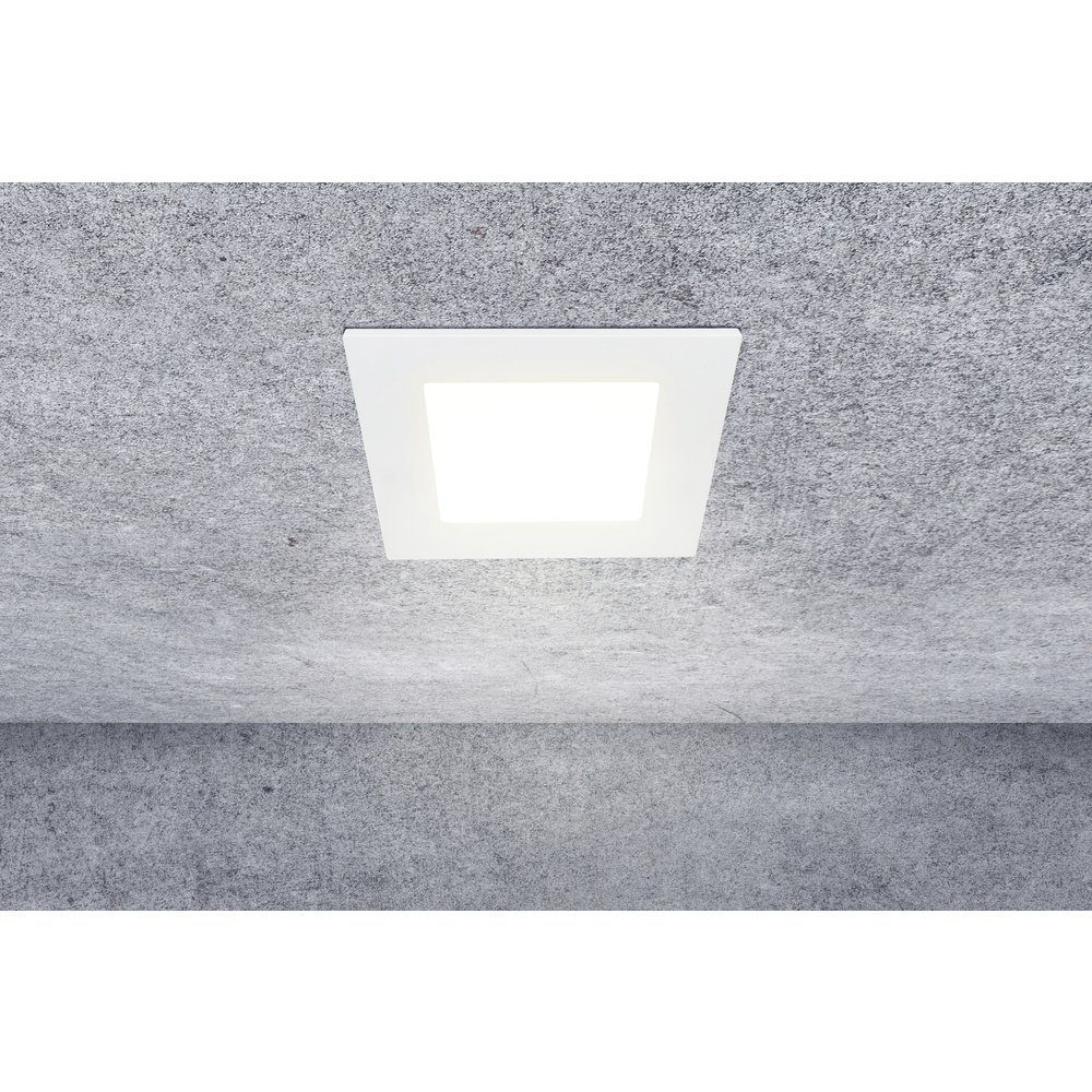 HEITRONIC Einbauleuchte Heitronic 501380 Le Mans LED-Einbauleuchte LED 6 W Weiß