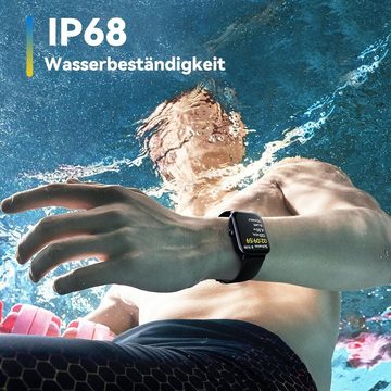 ENOMIR Frauen's Smartwatch (1,8 Zoll), Mit schönem und erstaunlichem Design sowie guten Funktionen.