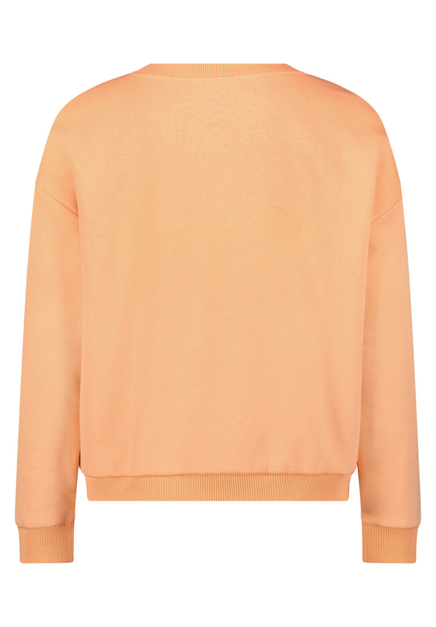 Cartoon Sweatshirt Damen mit Rippbündchen