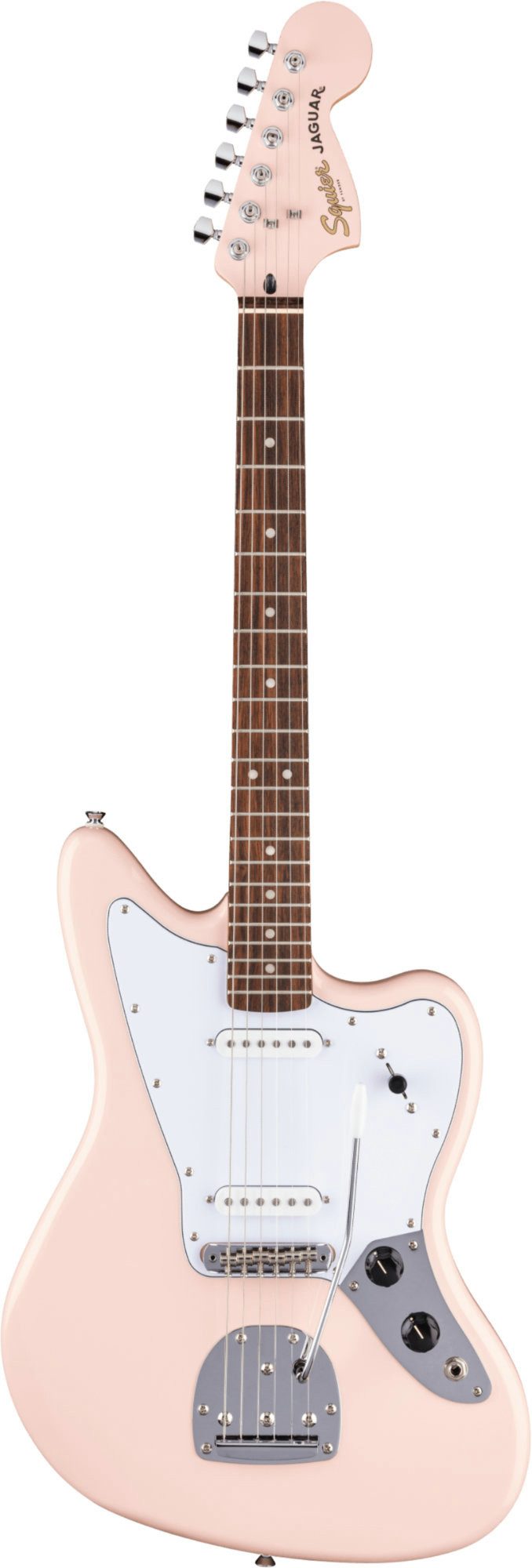 Squier E-Gitarre Limited Edition Affinity Jaguar Shell Pink, Jaguar, Limited Edition
