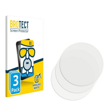 BROTECT flexible Panzerglasfolie für mobi-click LifeWatch SW101-5, Displayschutzglas, 3 Stück, Schutzglas Glasfolie matt entspiegelt Anti-Reflex