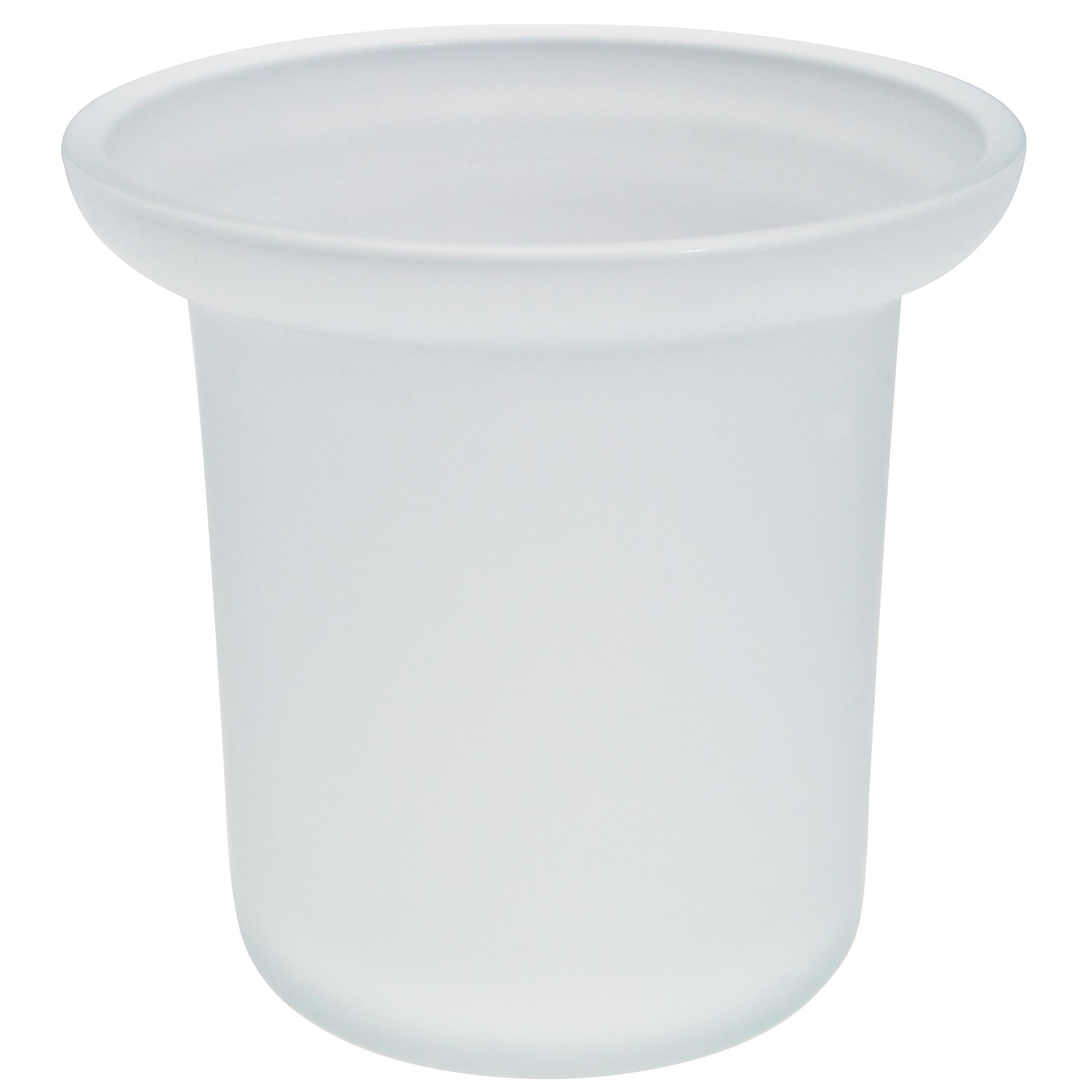 bremermann WC-Reinigungsbürste Bad-Serie PIAZZA & LUCENTE - Ersatzglas für WC-Garnituren, Piazza & Lucente, (1-tlg)