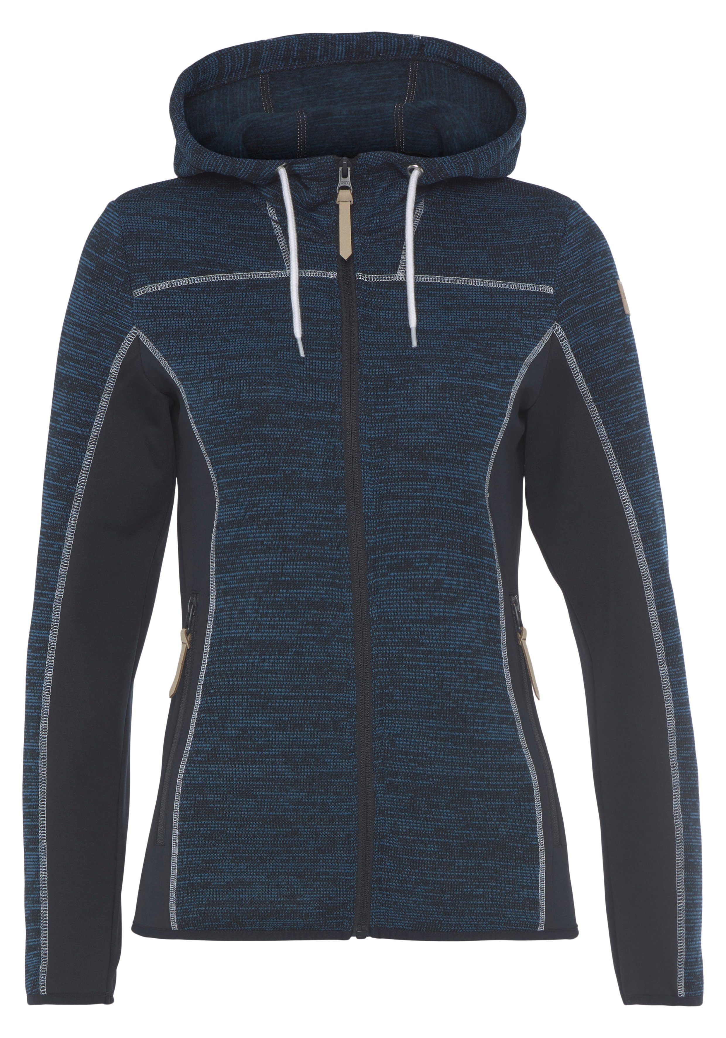 Icepeak Hybridjacke VERDUN Atmungsaktiv Wärmend dunkelblau &