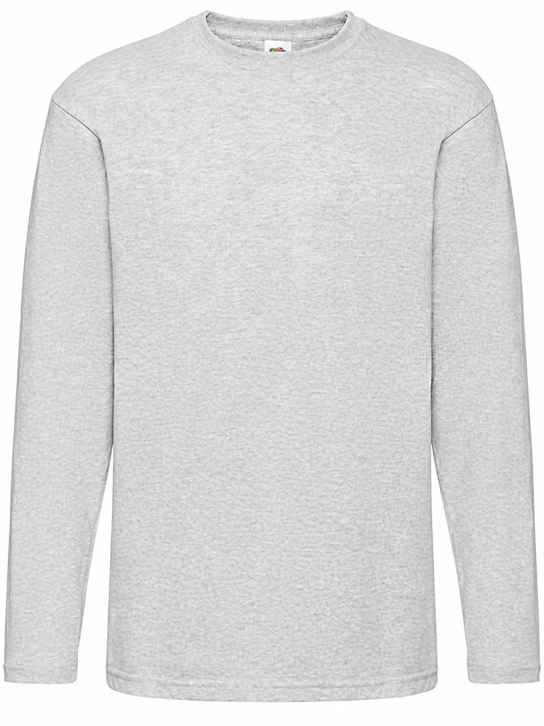 Fruit of the Loom Langarmshirt Valueweight Long Sleeve Herren T-Shirt