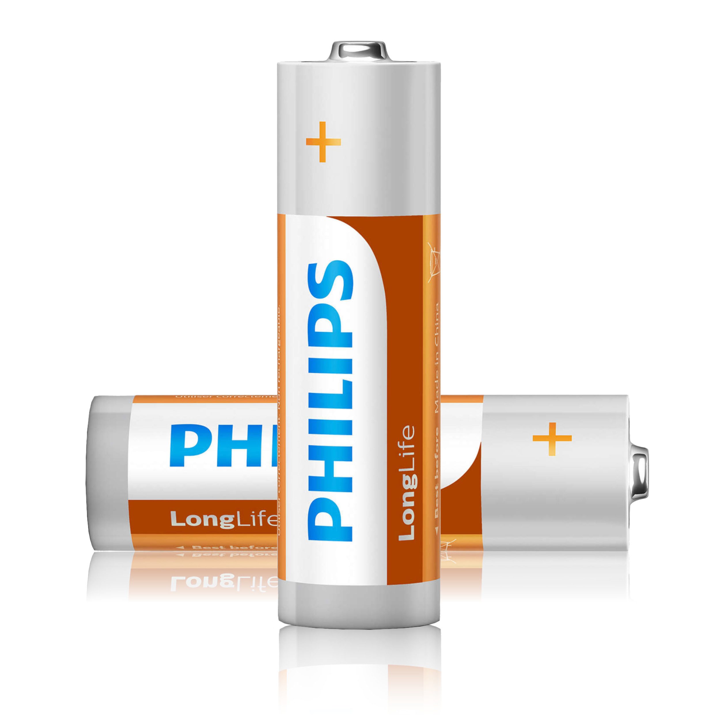 Philips Philips AAA Batterien, 48 Stück Batterie