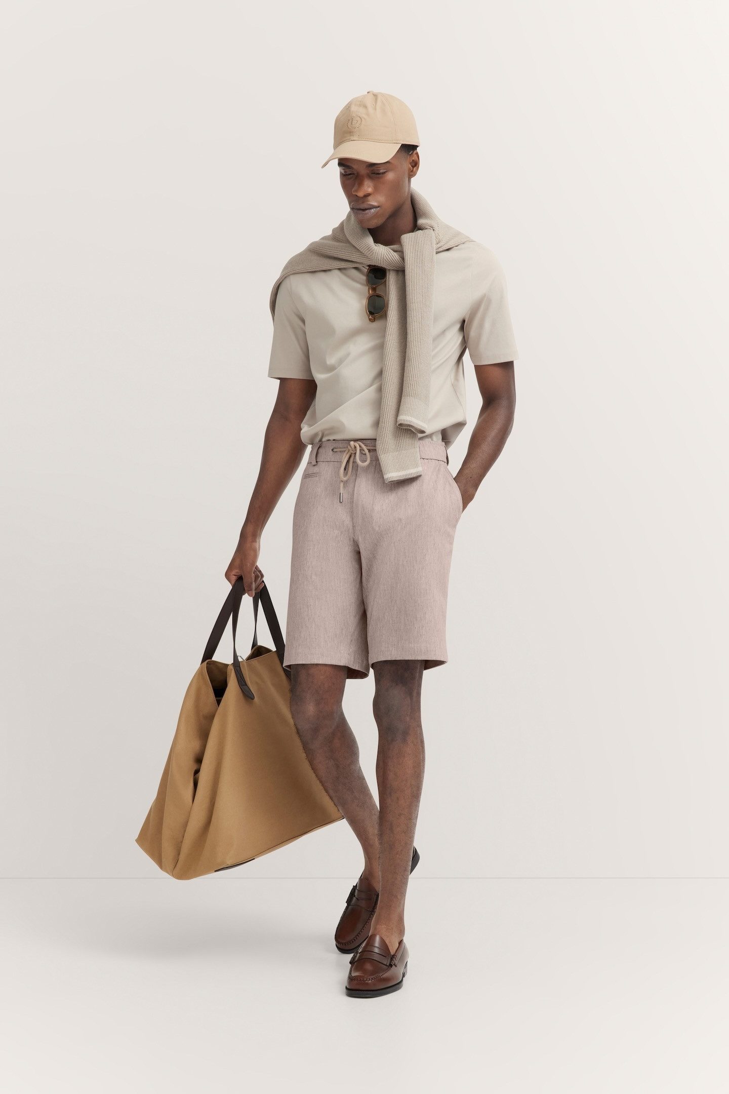 bugatti Bermudas mit Kordelzug