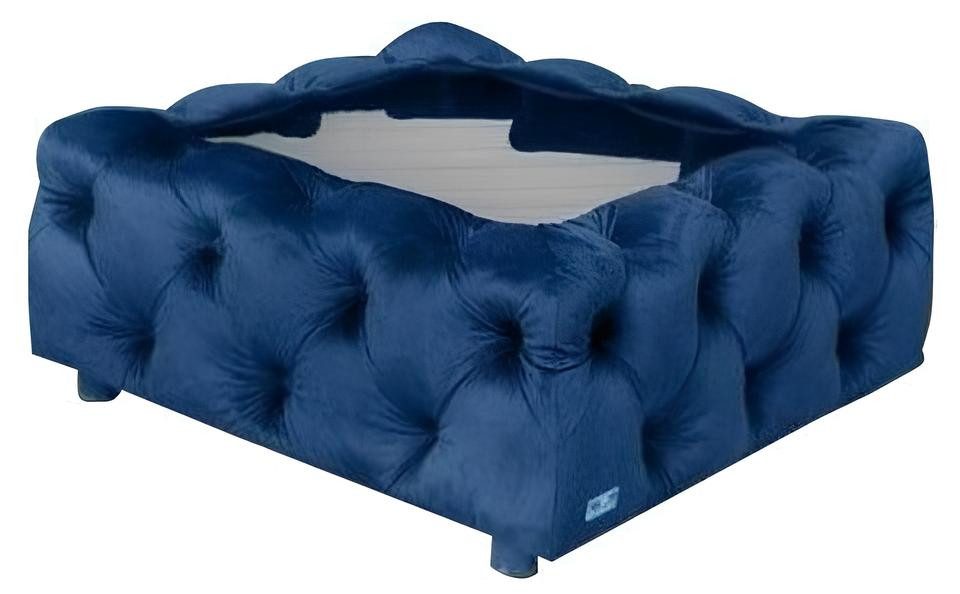 Xlmoebel Couchtisch Chesterfield Couchtisch Textil Beistelltisch Glastisch Wohnzimmer (Couchtisch), Hergestellt in Europa