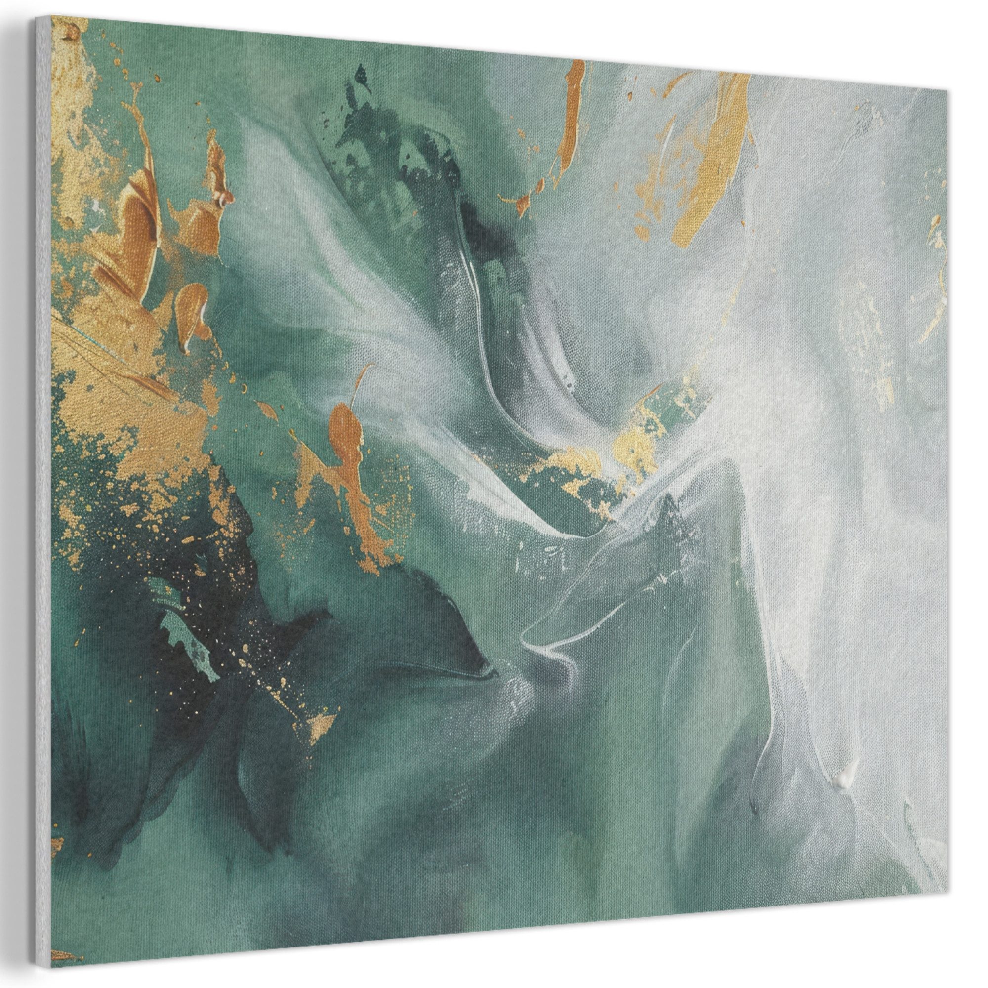 MuchoWow Gemälde Grün - Modern - günstig online kaufen