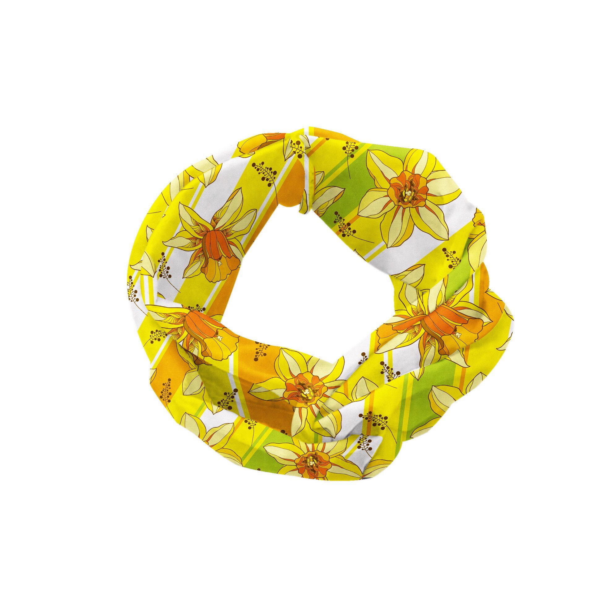 Abakuhaus Stirnband Elastisch und Angenehme accessories Blume alltags Blossom Narcissus Gelbe
