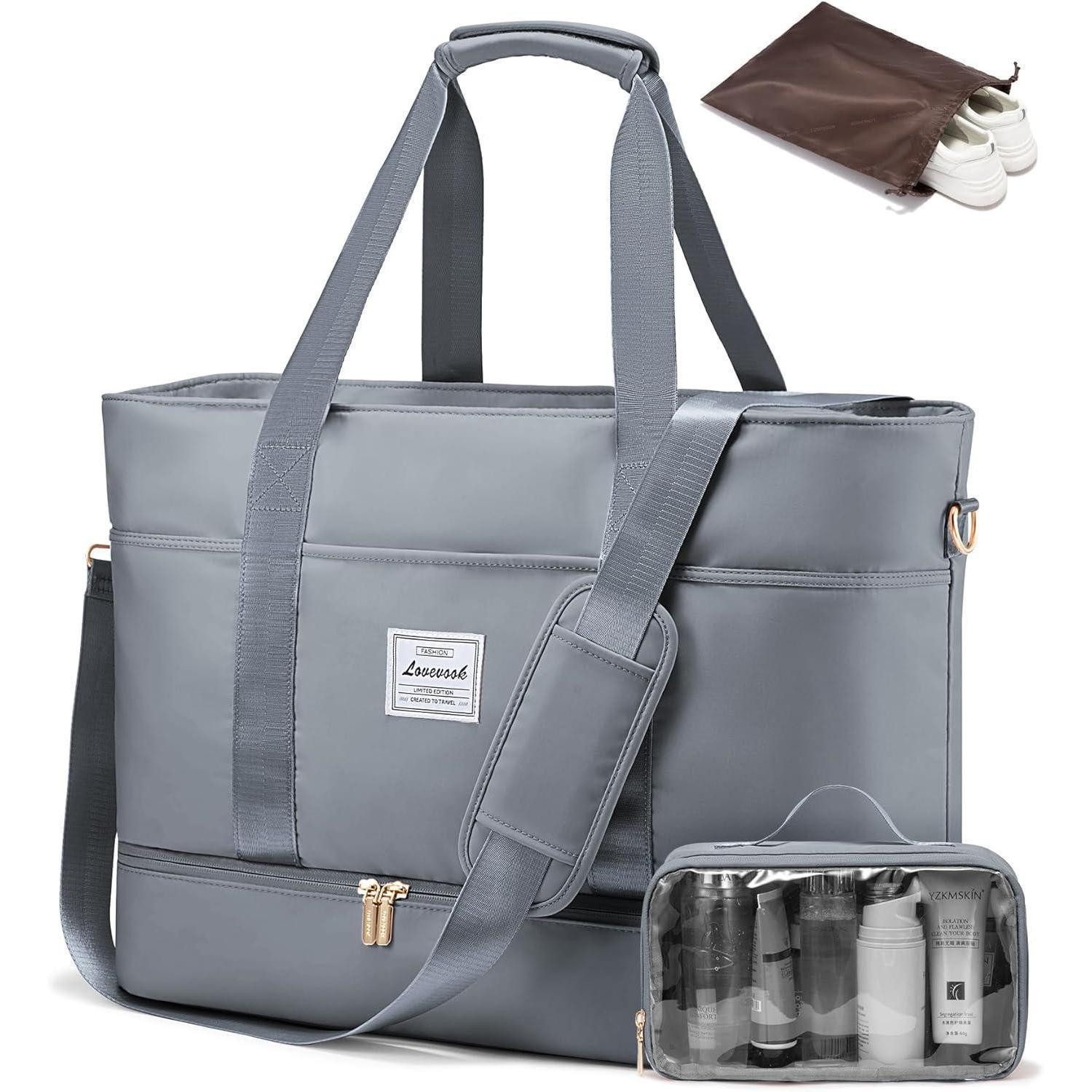 Reisetasche Reisetasche Damen Wasserdicht Weekender Travel Duffel Carry On Bag