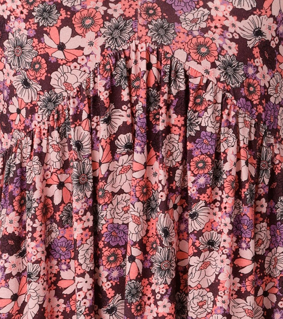 Aniston CASUAL Sommerkleid allover mit grafischen Blüten bedruckt – Bild 5 von 5