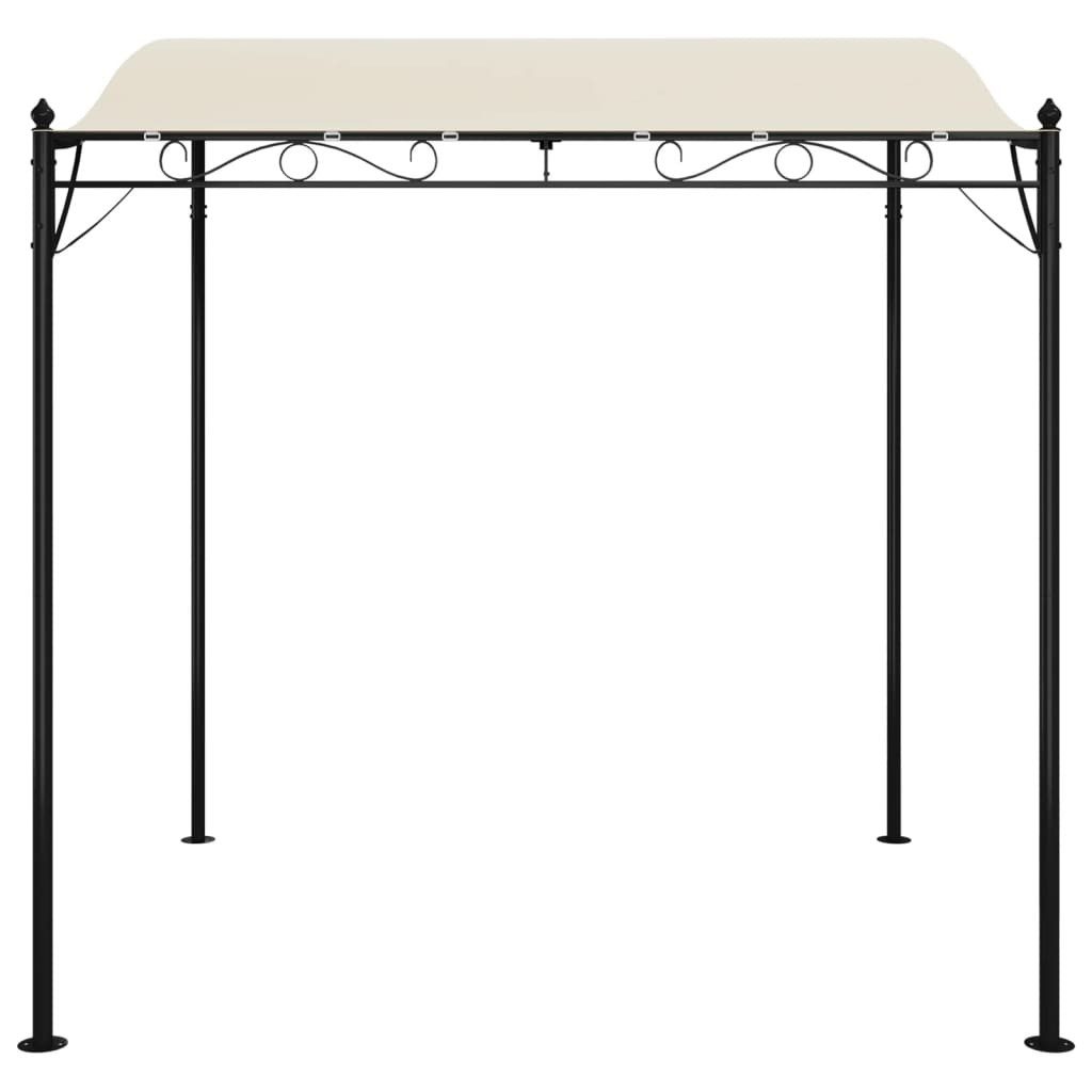 vidaXL Partyzelt Markise Creme 2x2,3 m 180 g/m² Stoff und Stahl