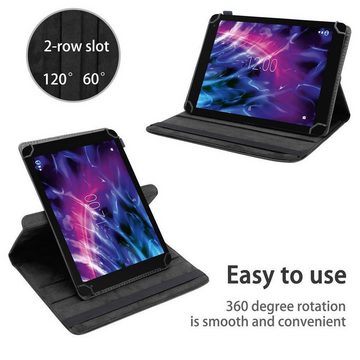 Cadorabo Tablet-Hülle Medion LifeTab X10605 Medion LifeTab X10605, Klappbare Tablet Schutzhülle - Hülle - Standfunktion - 360 Grad Case