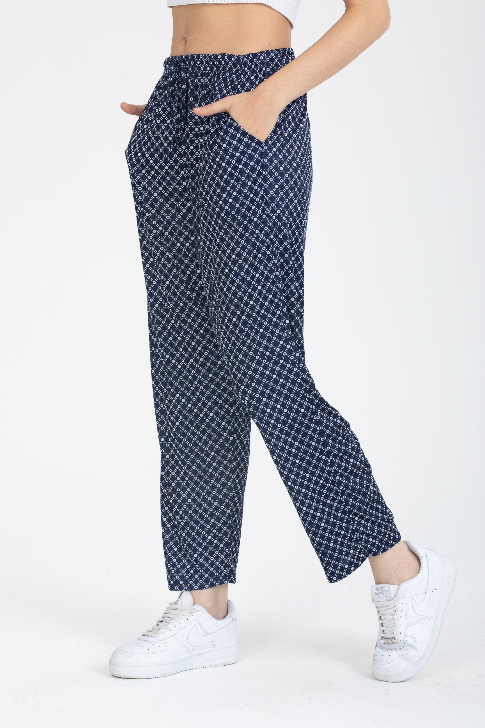 Kendindza Collection Strandhose Damen Sommerhose leicht günstig online kaufen