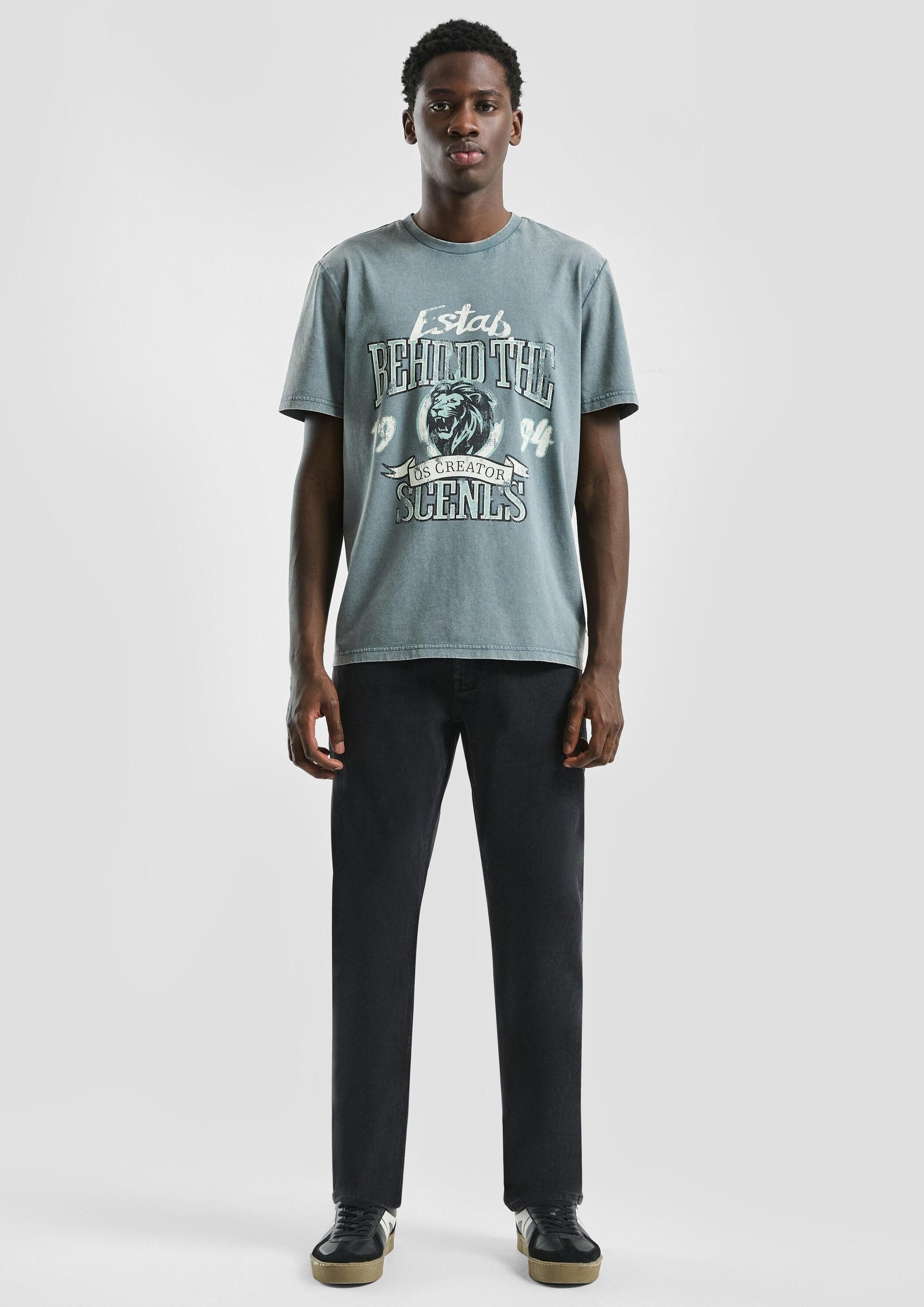 QS Regular-fit-Jeans Jeans-Hose PETE Denim Pete/ Regular Fit / Mid Rise / Straight Leg