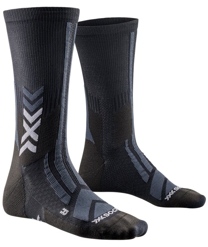 X-Socks Wandersocken Hike Discover Crew schwarz/charcoal Herren - 1 Paar