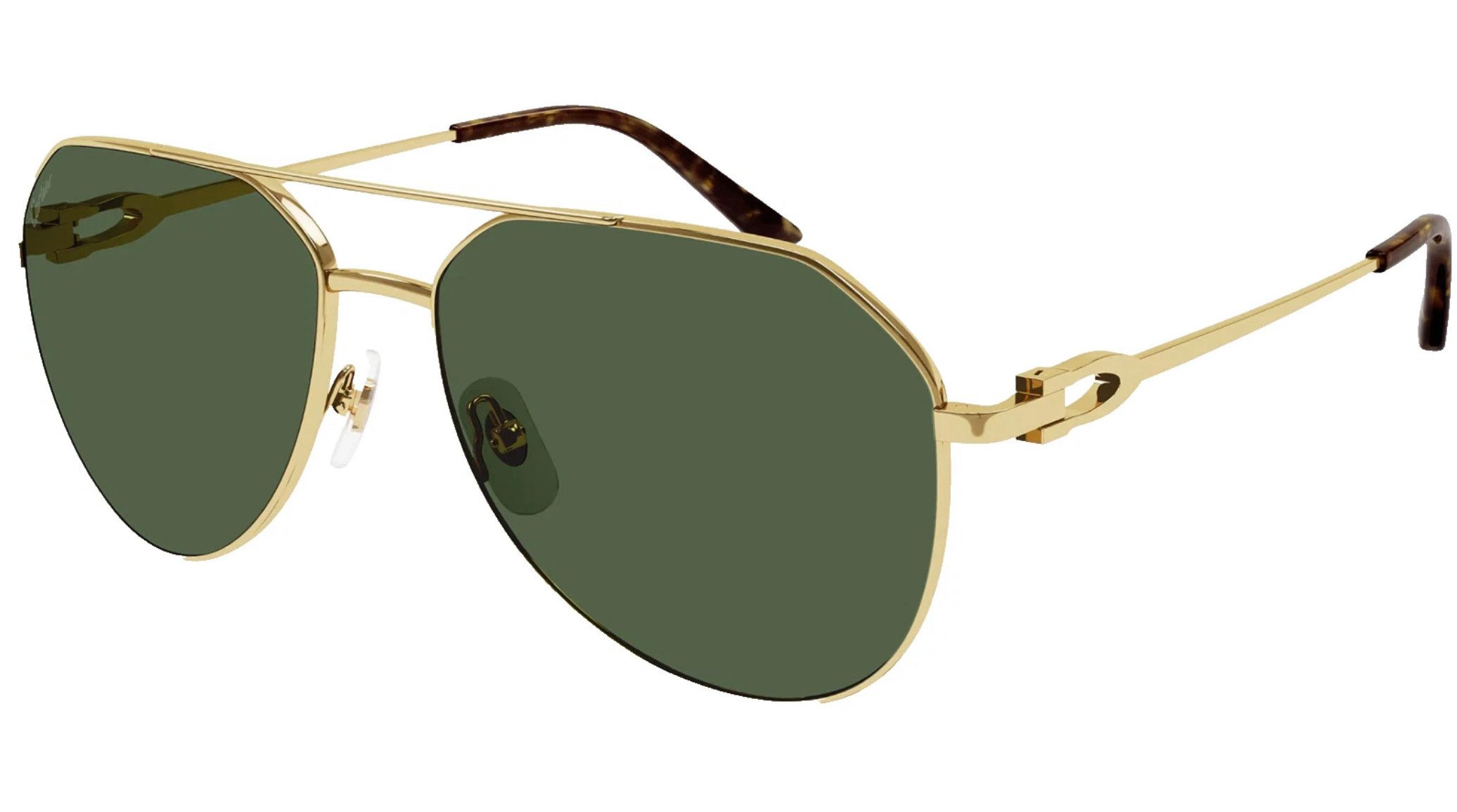 Sonnenbrille Signature C de Cartier Polarisierte Eleganz im Pilotenstil