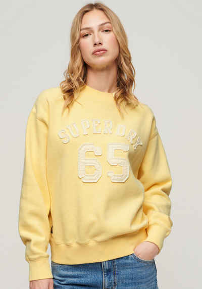 Superdry Sweatshirt APPLIQUE ATHLETIC LOOSE SWEAT