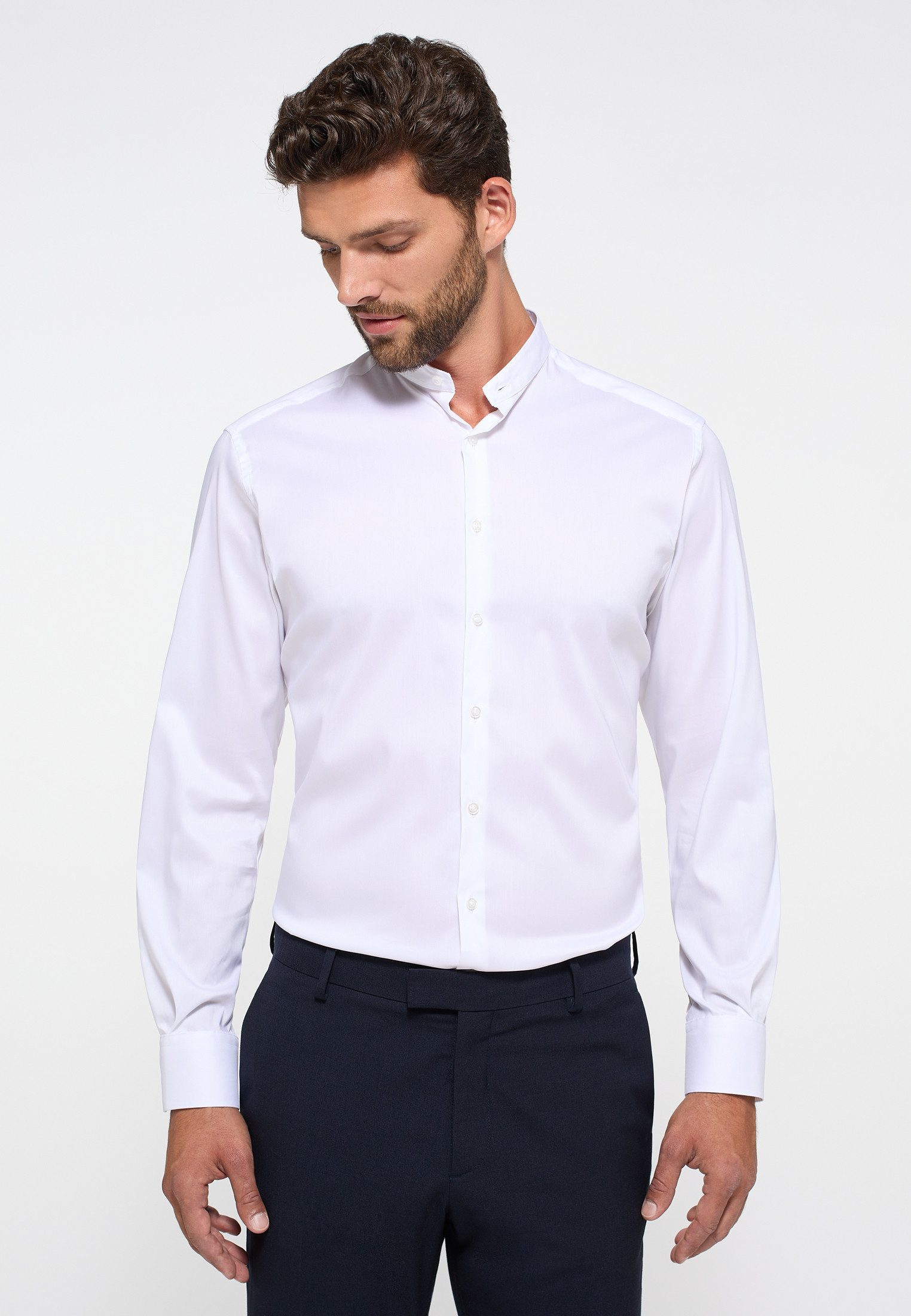Eterna Langarmhemd MODERN FIT EASY IRON (bügelleicht)