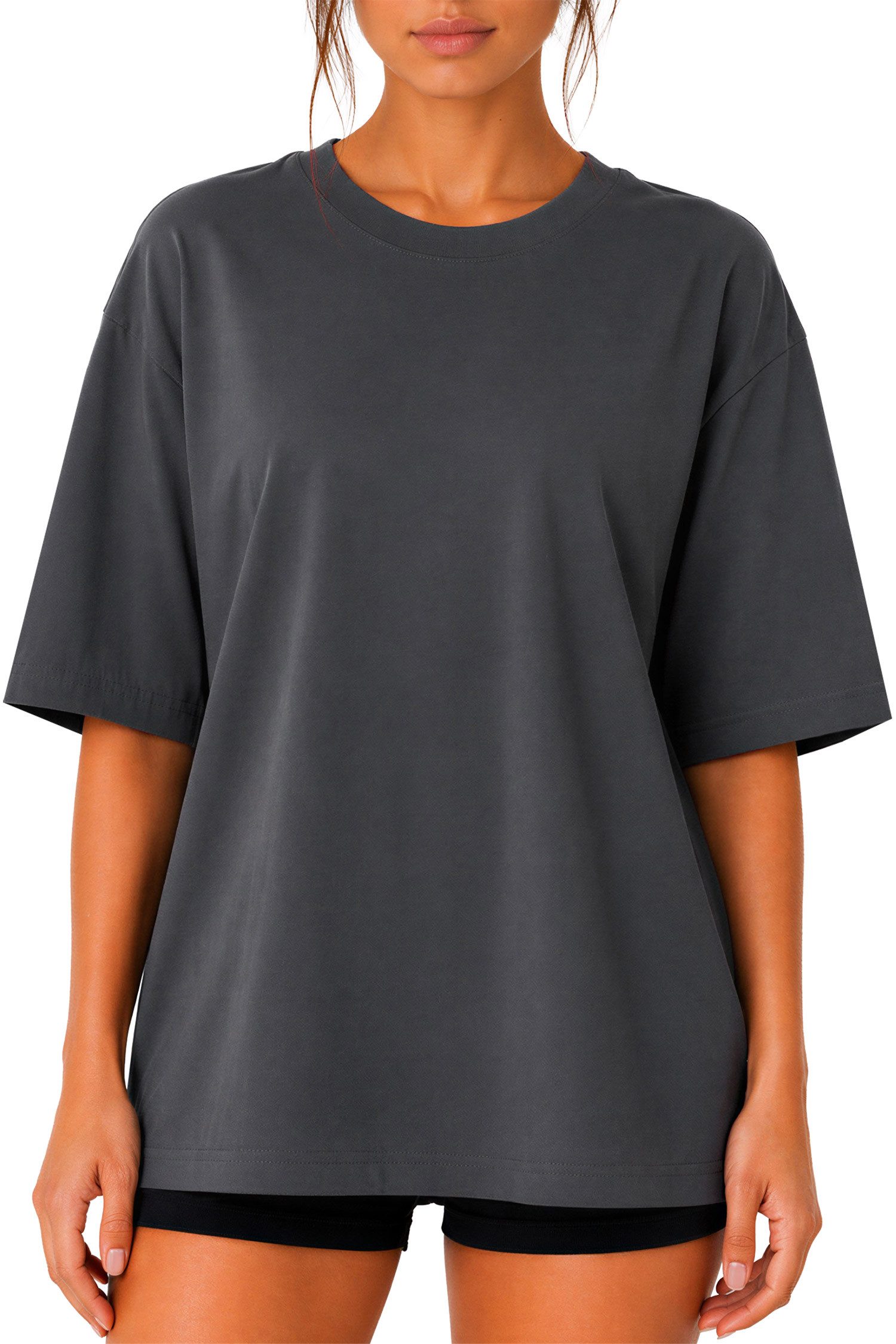 Oversize-Shirt Damen Oversized Kurzarmshirt 25RSW070