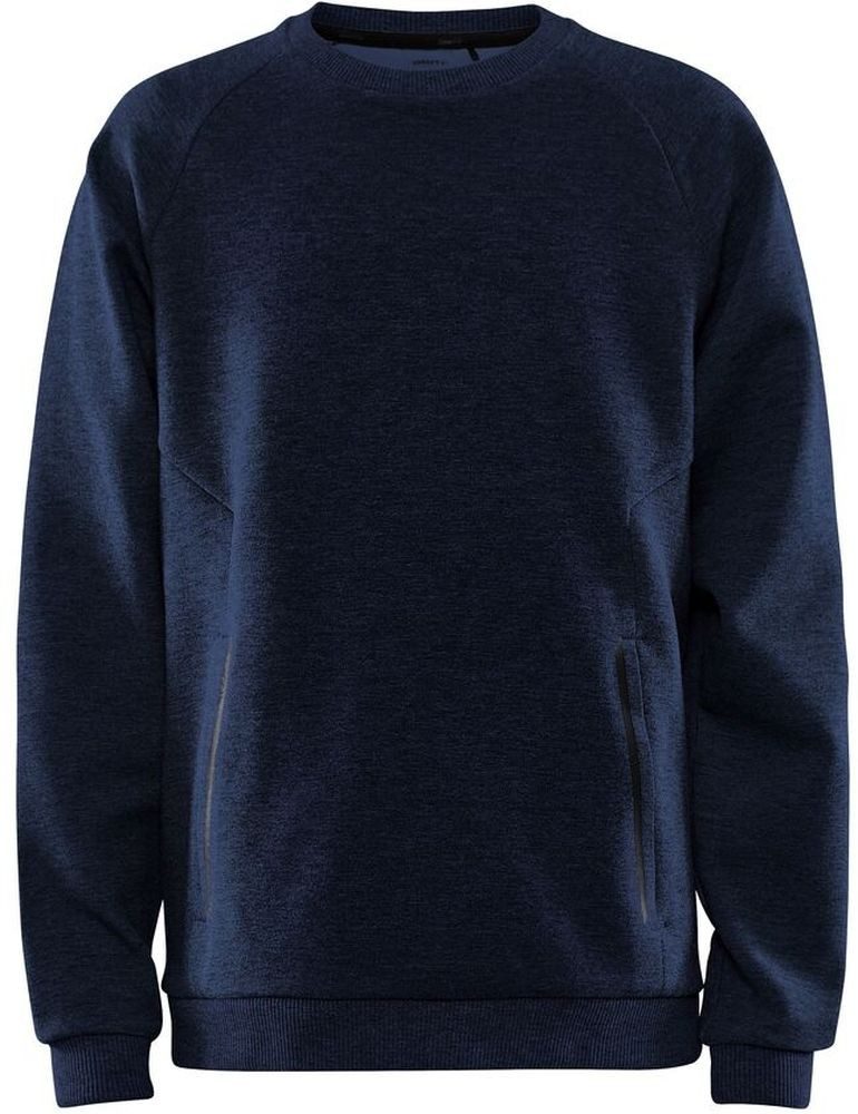 Sweatshirt Core Soul Crew (komfortable Passform, Front-Reißverschluss) darknavy