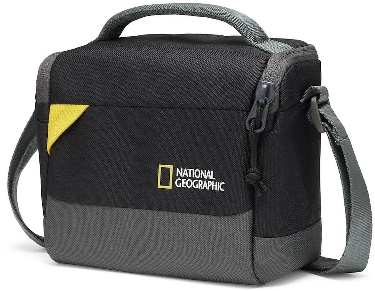 Fotorucksack National Geographic Schultertasche Klein schwarz