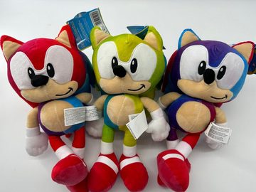 soma Kuscheltier Sonic The Hedgehog SEGA 30 cm Sonic Kuscheltier Rainbow rot (1-St), Super weicher Plüsch Stofftier Kuscheltier für Kinder zum spielen