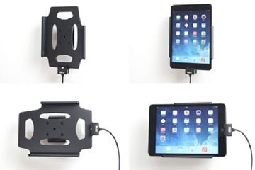 Brodit Brodit Aktiv Halterung mit Zigarettenanzünder-Stecker für Apple iPad Mini 2 / Mini 3 Tablet-Halterung