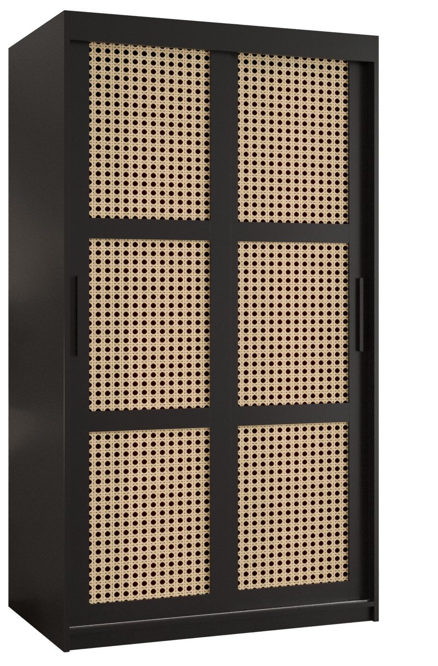 ABIKS MÖBEL Schwebetürenschrank WIENER ZOPF Schlafzimmerschrank, Kleiderschrank