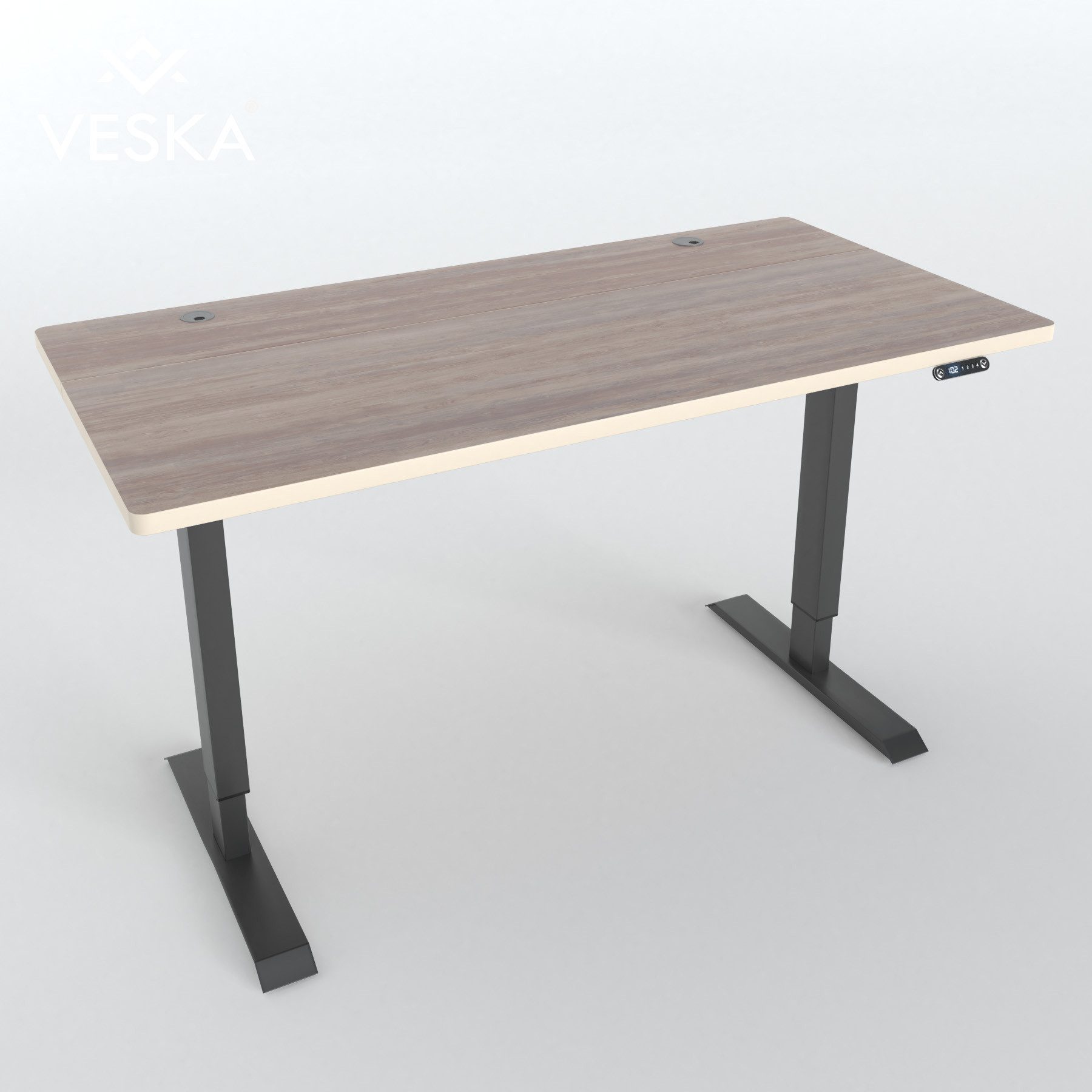 VESKA Schreibtisch Höhenverstellbar 140 x 70 günstig online kaufen