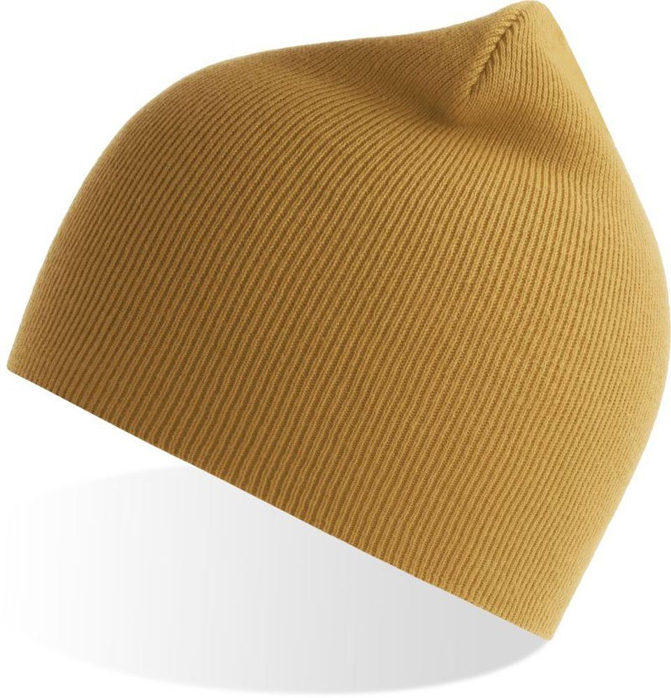 Mustard antiallergener Naturfaser zertifizierter Beanie Herbst Rippstrick Stadler Beanie Mütze Bio-Baumwolle Aus Winter Modescout