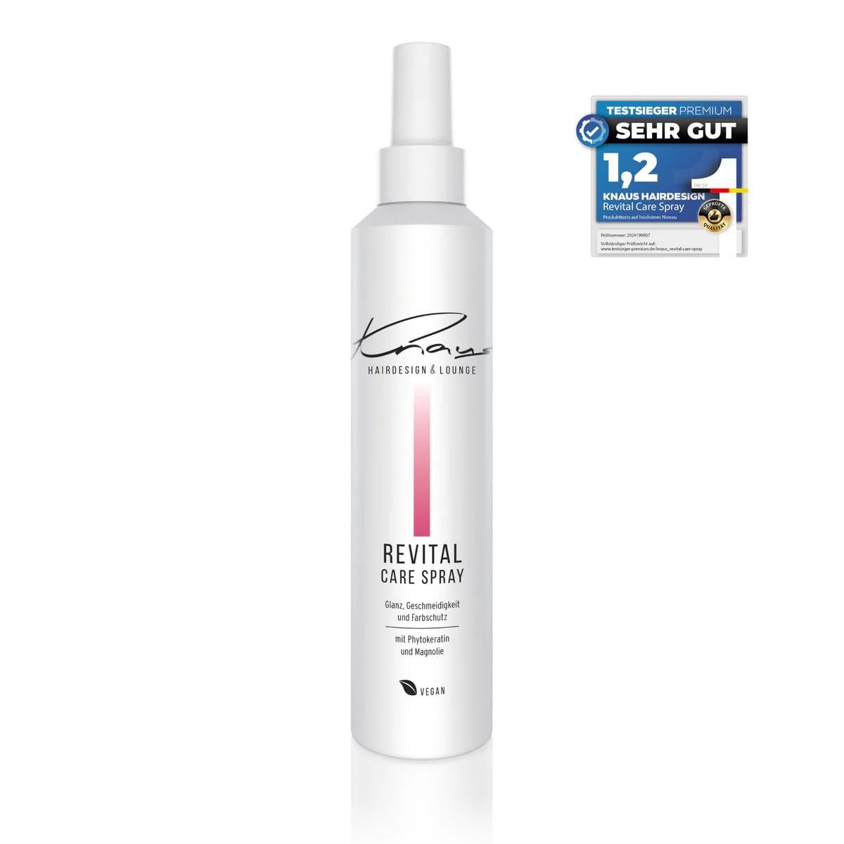 Haarpflege-Spray Knaus Hairdesign REVITAL CARE SPRAY Leave-In Farbschutz, Glanz, VEGAN