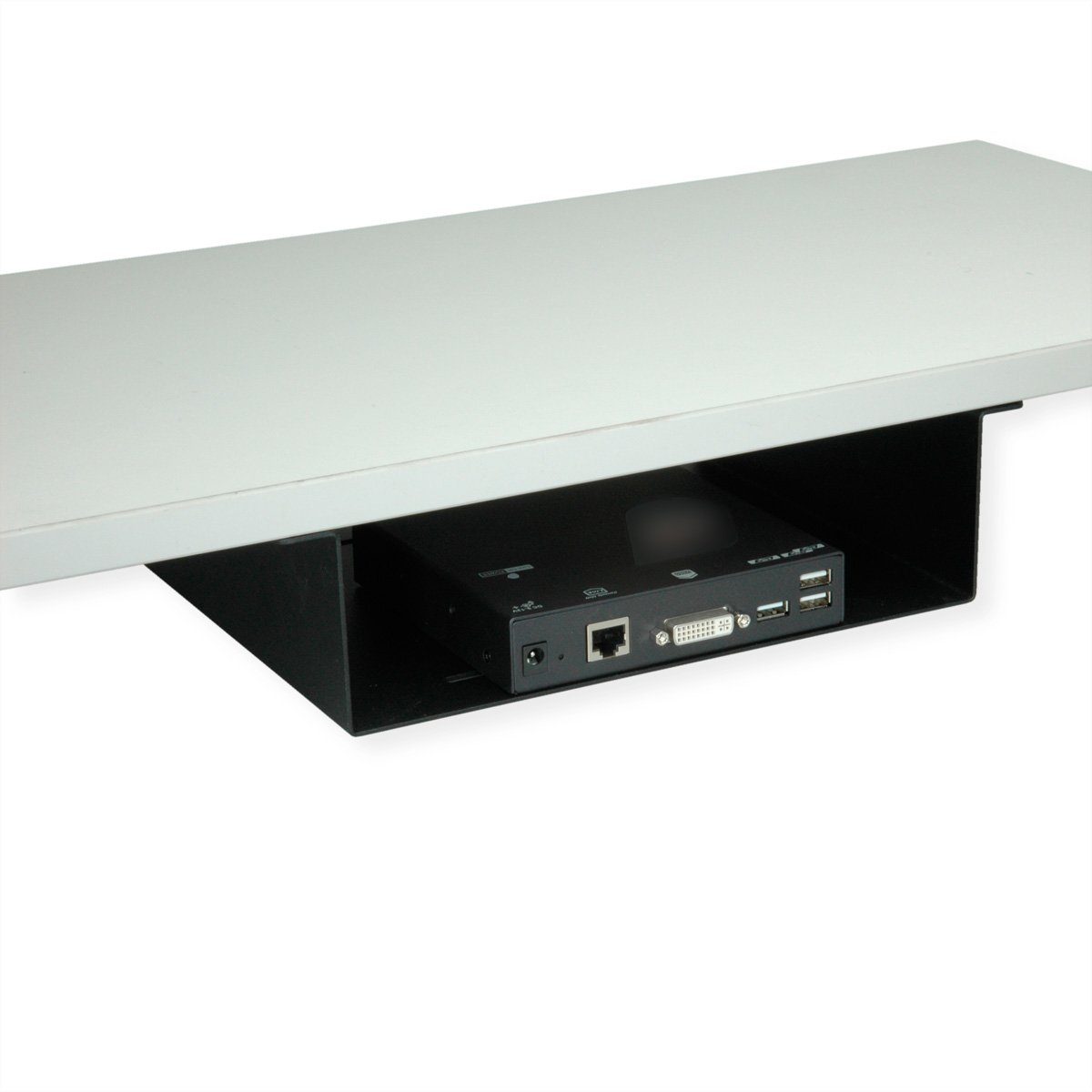 ROLINE Halterung Untertischhalterung für KVM/NUC/Mini PC/Thin Clients, (bis 10 kg) – Bild 5 von 5