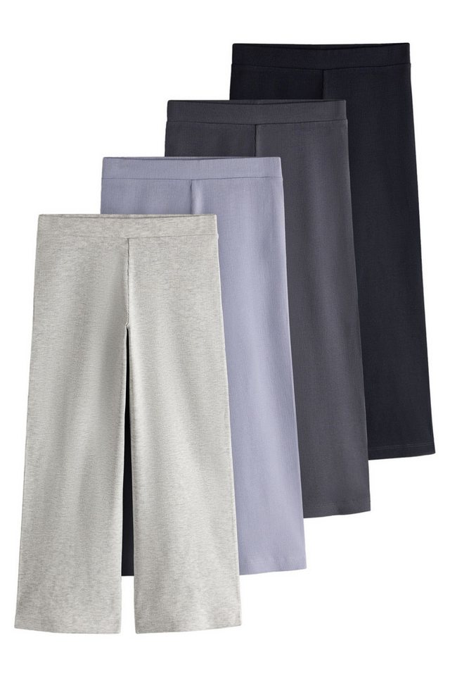 The Set Leggings The Set Leggings mit weitem Bein, 4er-Pack (4-tlg)