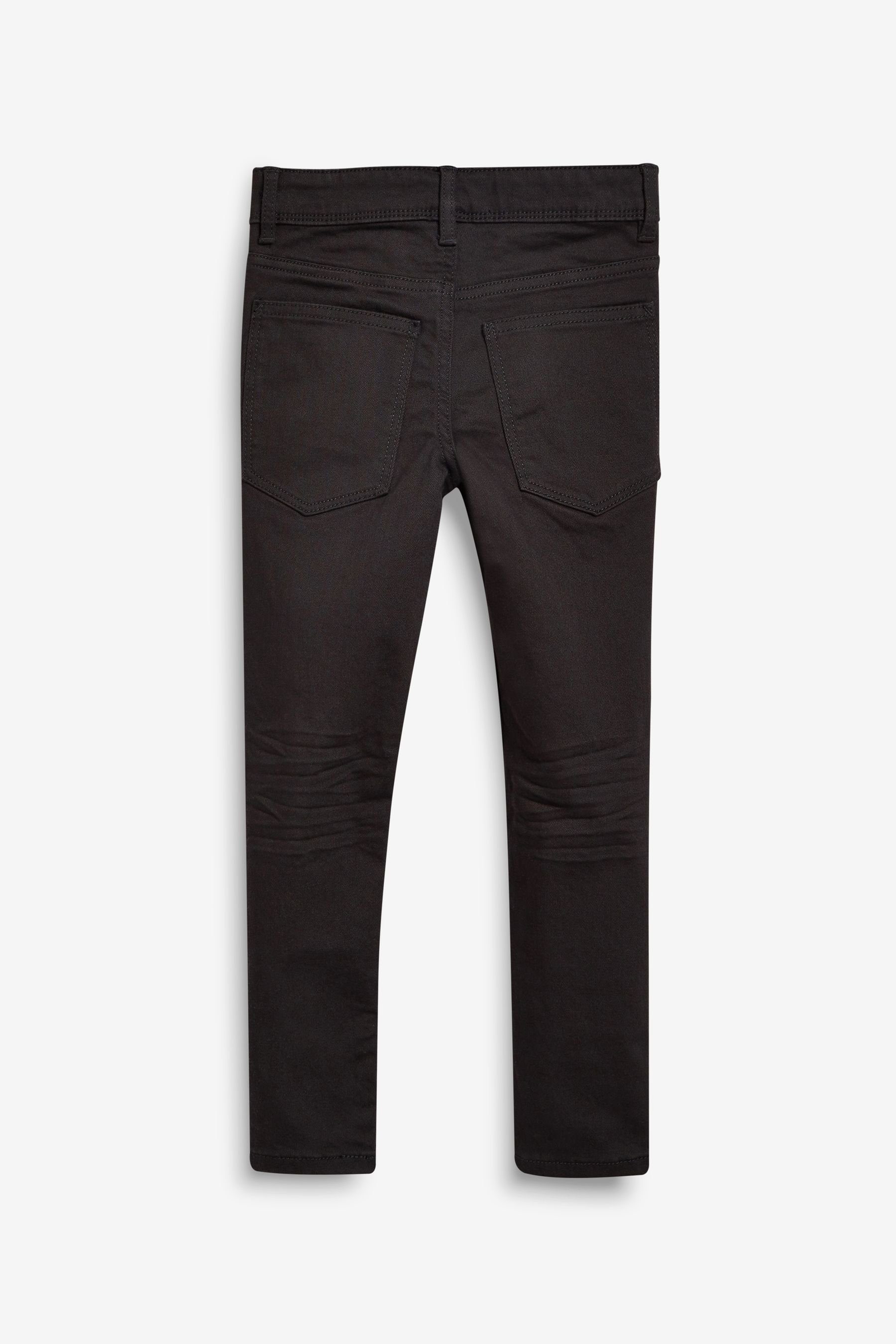 Next Skinny-fit-Jeans Five-Pocket-Jeans Super-Skinny-Fit Black (1-tlg) Denim im