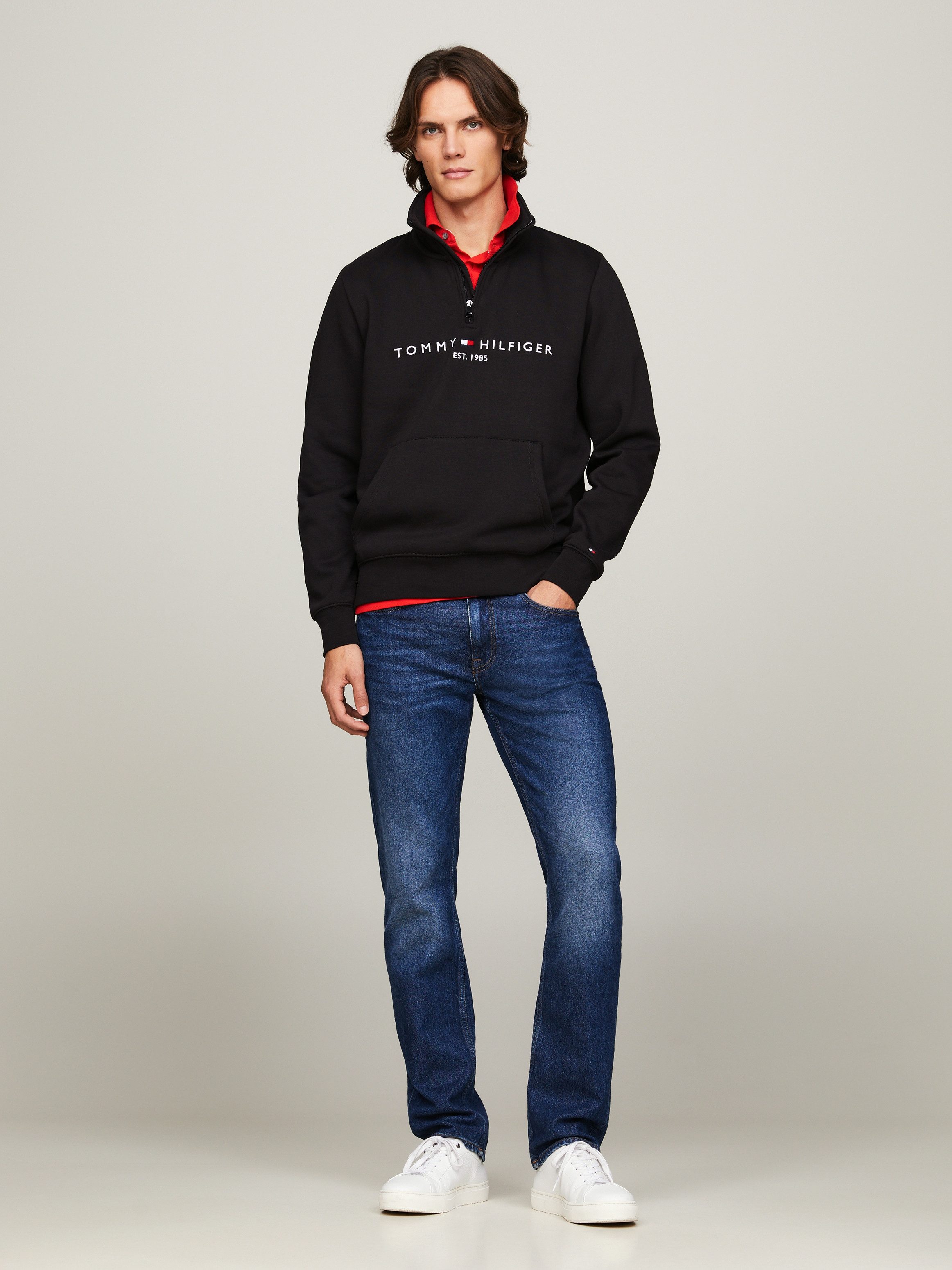Tommy Hilfiger Sweatshirt TOMMY LOGO MOCKNECK
