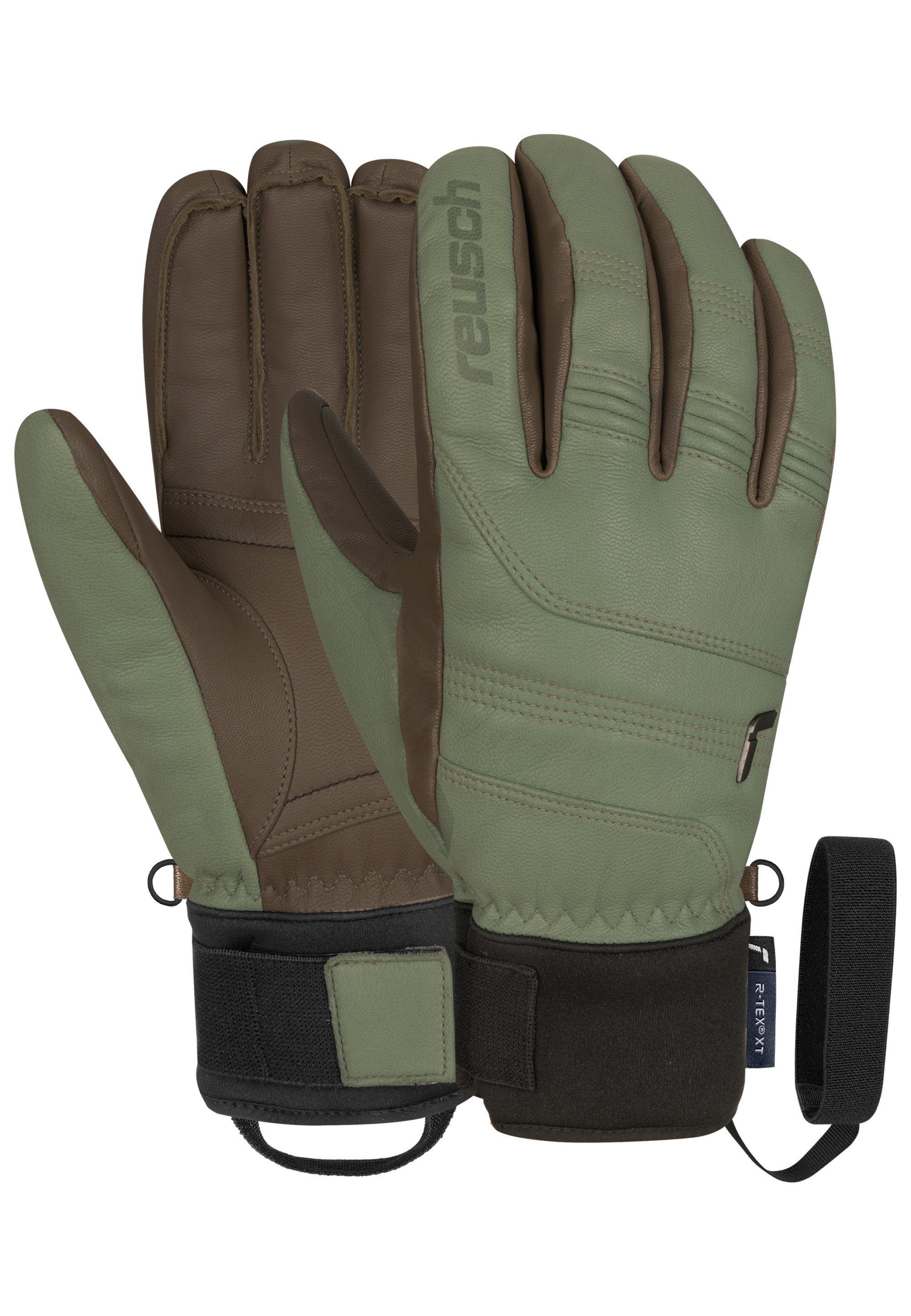Reusch Skihandschuhe Fingerhandschuhe Highland R-TEX® XT höchste Wärmestufe, wasserdicht aus wasserdichtem und atmungsaktivem Material