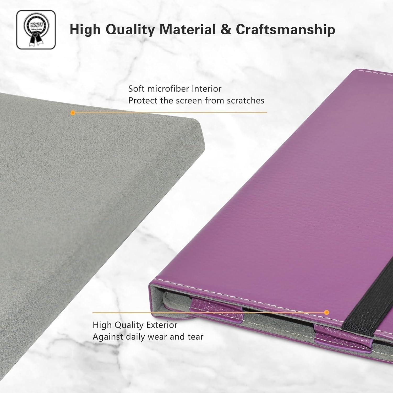 LuxusKollektion Tablet-Hülle Drehbare hülle für DOOGEE U9 Tablet 10 Zoll Android Violett