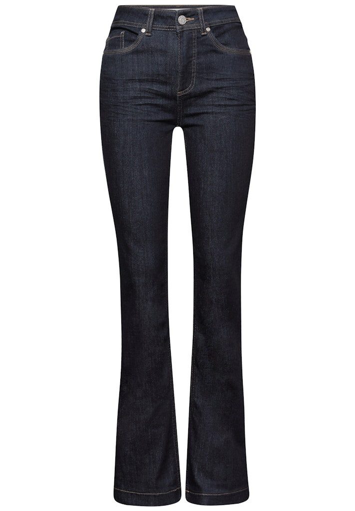 Bequeme Jeans STREET ONE / Da.Jeans / QR Style Bootcut,hw,rinsed