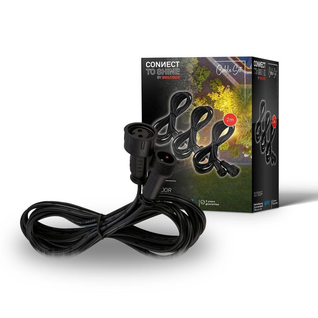 Briloner Leuchten Gartenstrahler 3920035, LED fest integriert, 2700K - Extra-Warmweiß