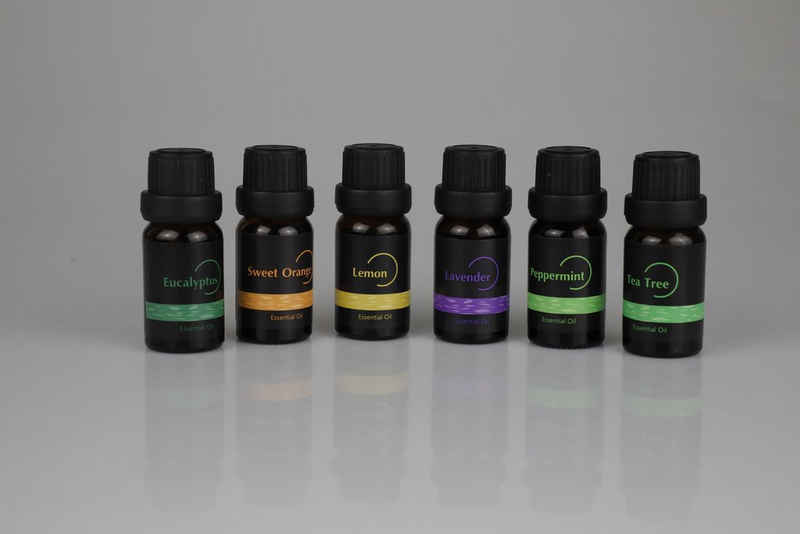 Hyrican Duftöl Sense Aroma-Öl für Diffuser/Diffusor, Lavendel, Teebaum, Lemon, Minze, Eukalyptus, Orange