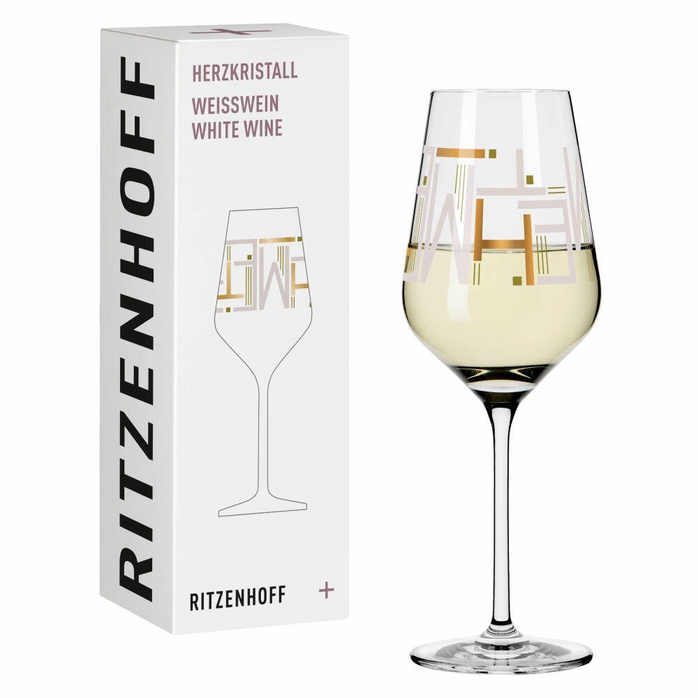 Ritzenhoff Weißweinglas Herzkristall 010, Kristallglas