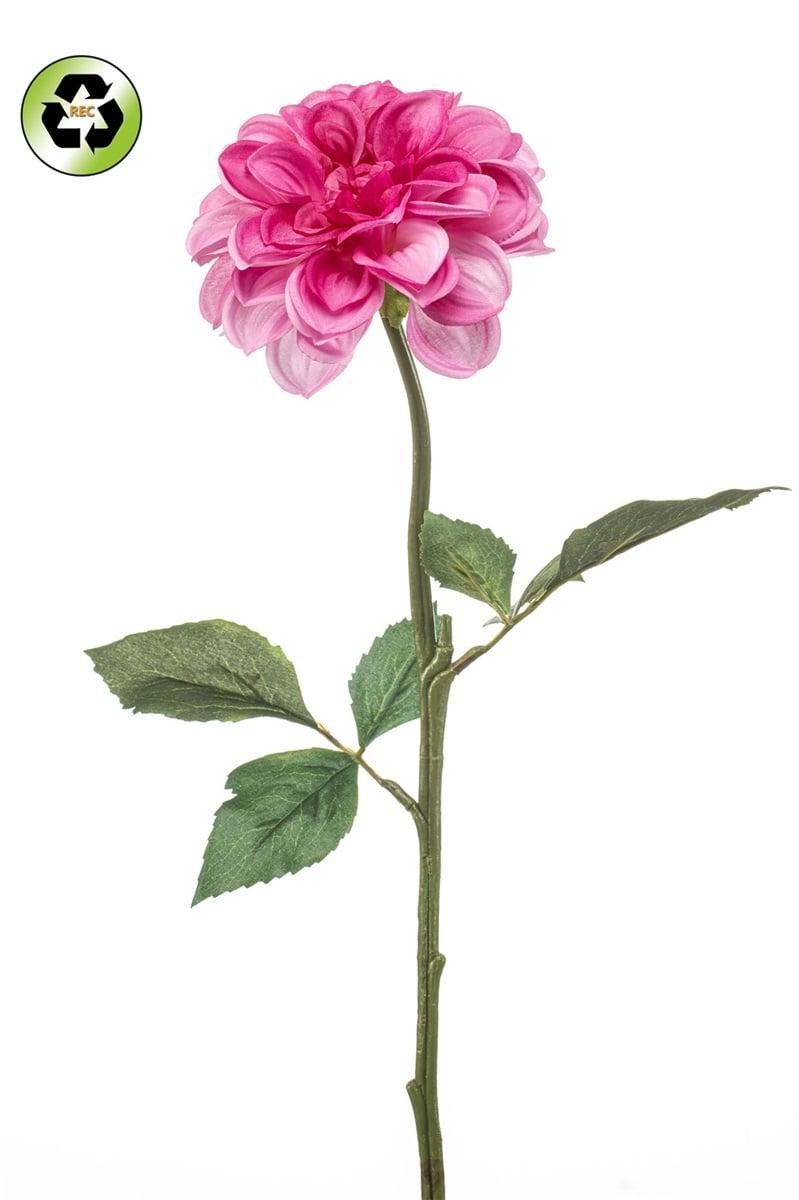 Kunstblume Künstliche Dahlie TOWMER, Eco Collection, pink, 55cm Dahlie, artplants, Höhe 55.0 cm
