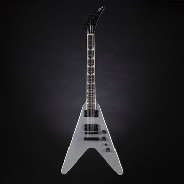 Gibson E-Gitarre, Dave Mustaine Flying V EXP Silver Metallic - E-Gitarre