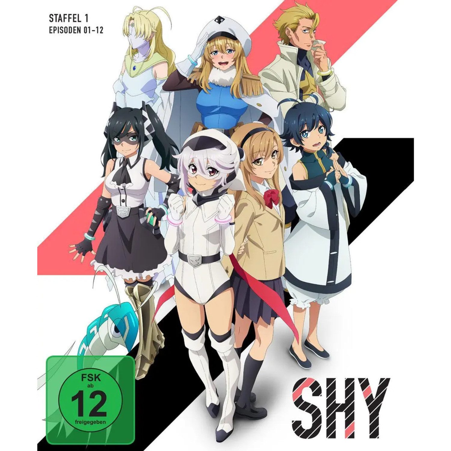 Crunchyroll DVD SHY - Staffel 1 - Gesamtausgabe - DVD + Leseprobe