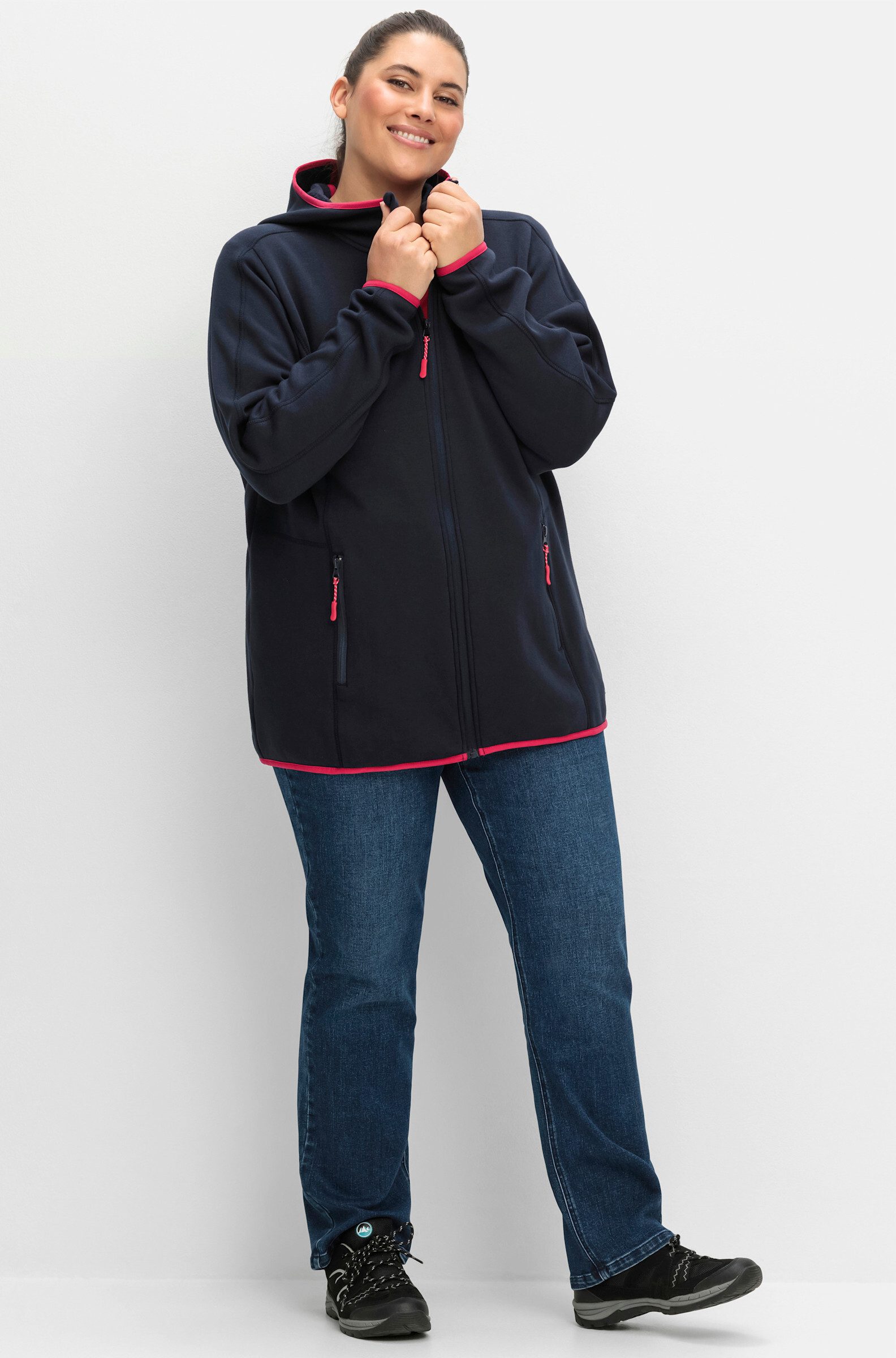 Sheego Trainingsjacke Funktionsjacke günstig online kaufen